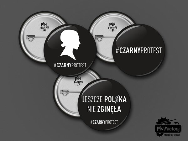Pin Factory | #CzarnyProtest